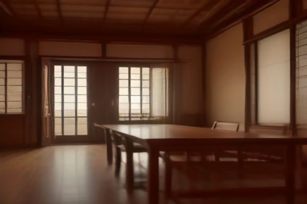 精心布置的室内家居场景，温暖台灯光与柔软床品，适合性感美女温柔居家风格写真